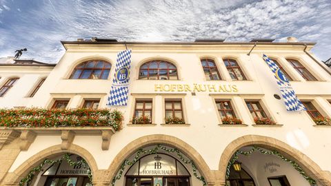 Die Fans von Lazio Rom hatten sich im Hofbräuhaus in München aufgehalten