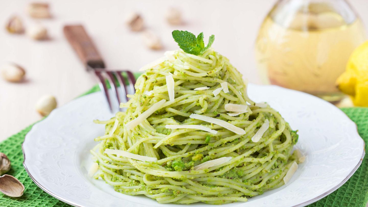 Rezept Pistazienpesto Pasta
