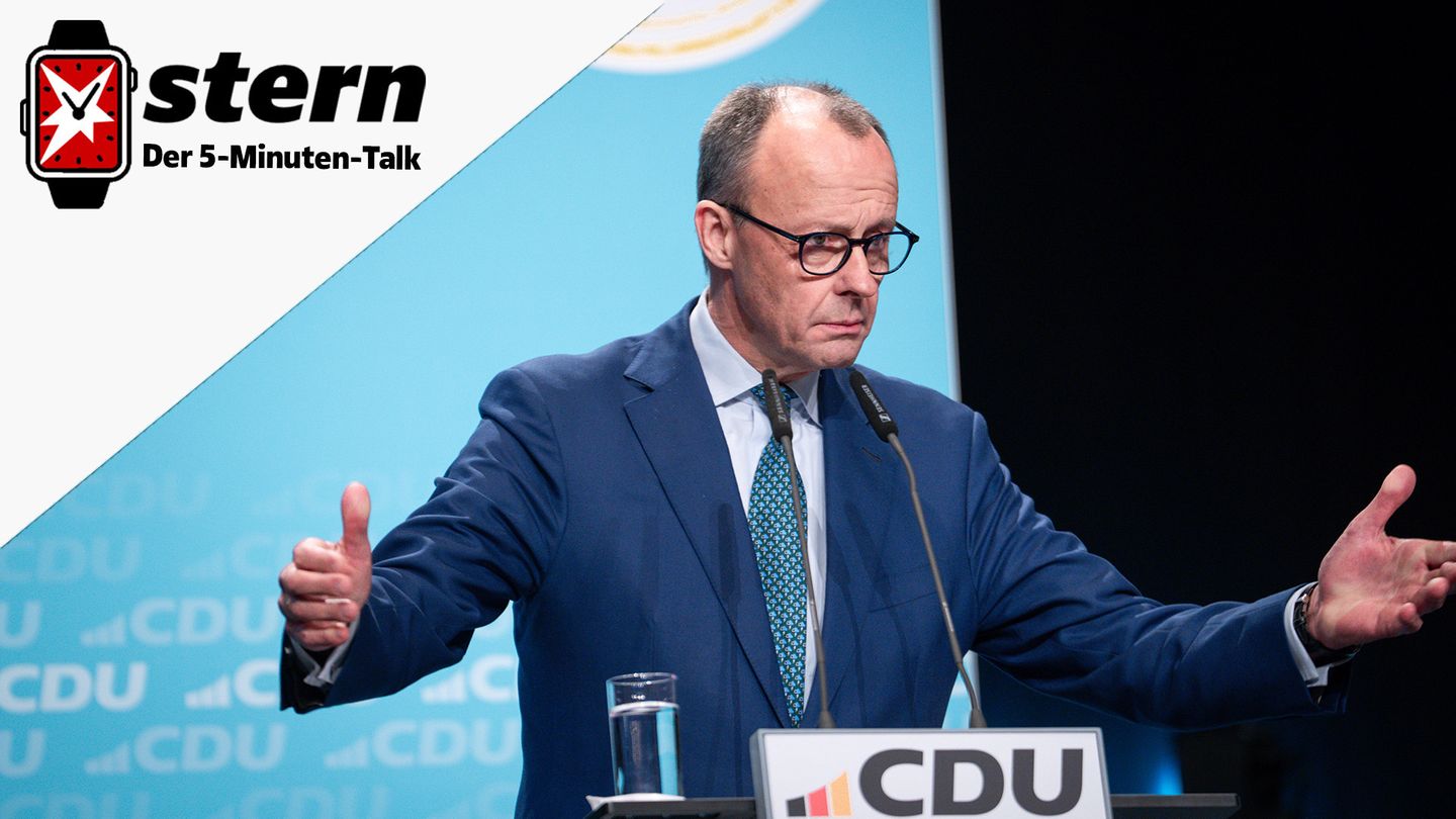 CDU-Chef: Merz als Kanzler, ernsthaft? Der 5-Minuten-Talk mit stern-Politikexperten