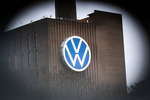 Blick auf das VW-Werk in Wolfsburg