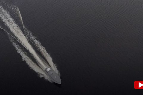 "Sea Baby": Ukraine präsentiert neues Wasserdrohnen-Modell