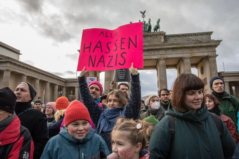 Demo gegen Rechts in Berlin