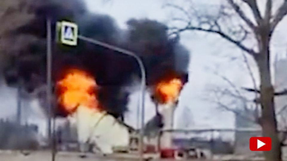 Gouverneur bestätigt Attacke: Angriff entzündet Treibstofflager in Kursk