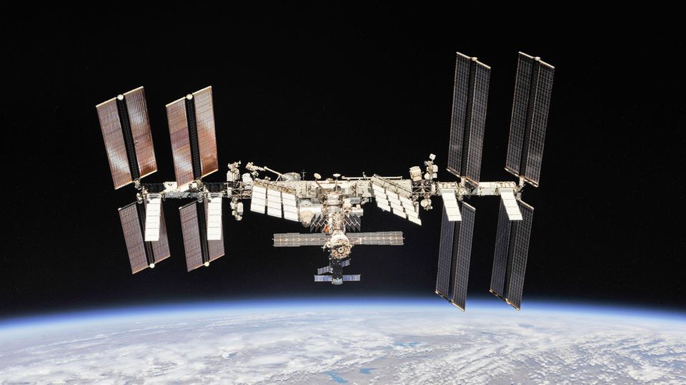 Ansicht der Internationalen Raumstation ISS