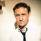 Gene Hackmann in THE SPLIT, 1968, Portrait mit Zigarette hinter dem Ohr.