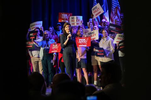 Nikki Haley und Fans
