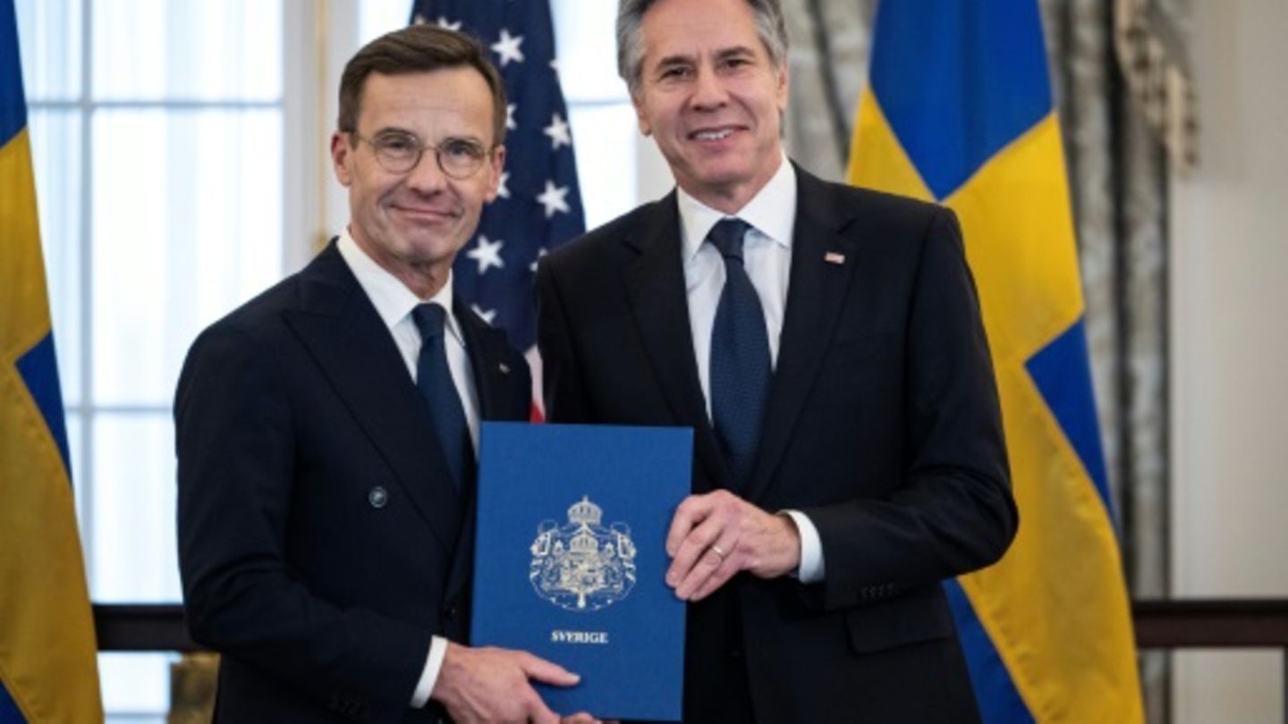 Schweden Ist Als 32. Mitgliedsland Offiziell Der Nato Beigetreten ...