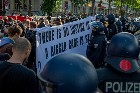 Bereits nach dem Urteil gegen die linksextreme Lina E. kam es zu ausufernden Protesten