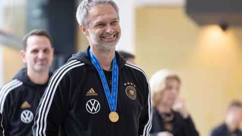 Christian Wück hatte die U17-Fußballer des DFB im Dezember zum WM-Titel geführt