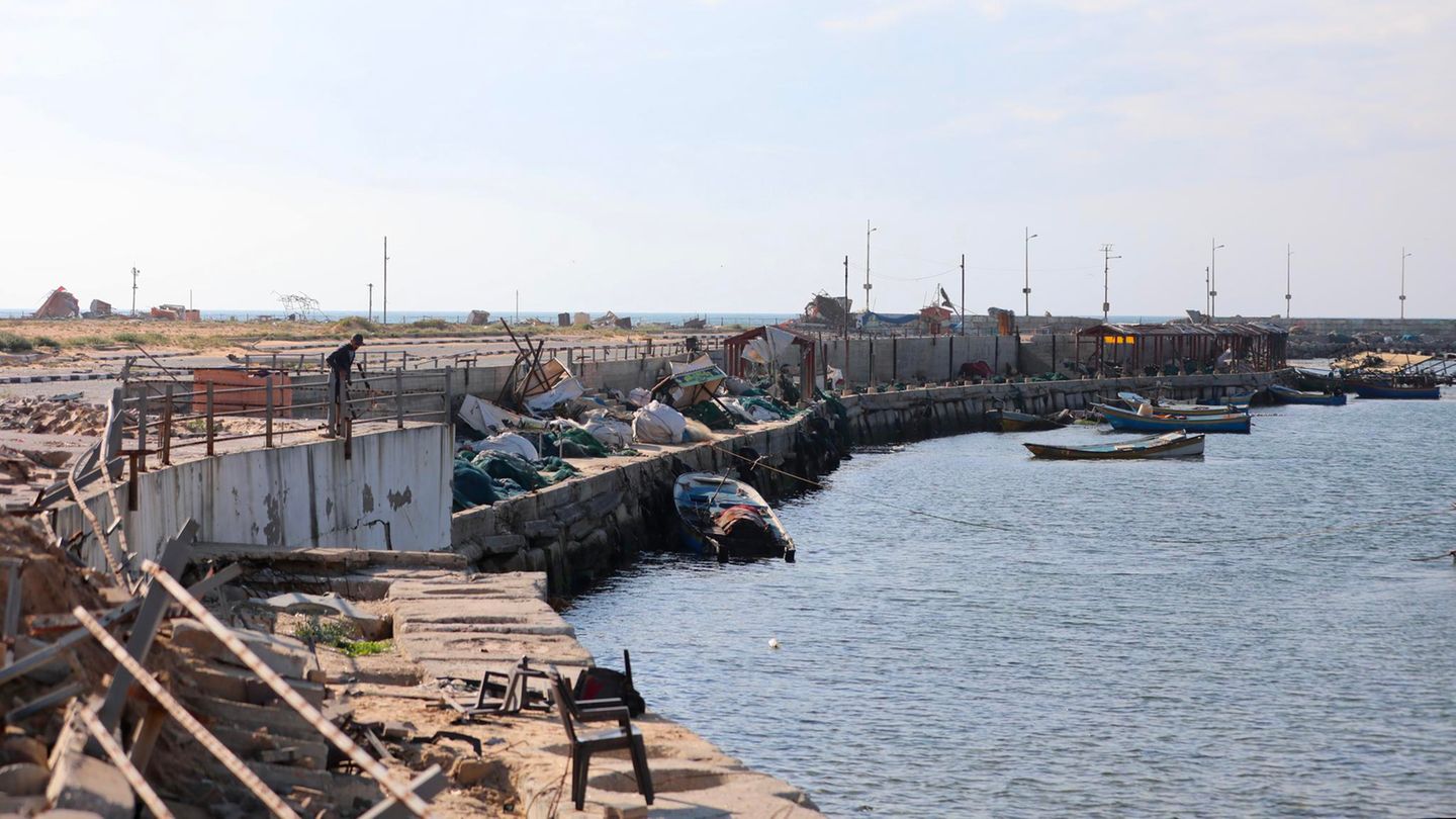 Hafen Gaza Stadt