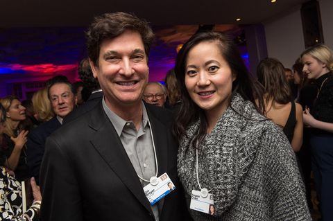 Angela Chao mit ihrem Ehemann Jim Breyer