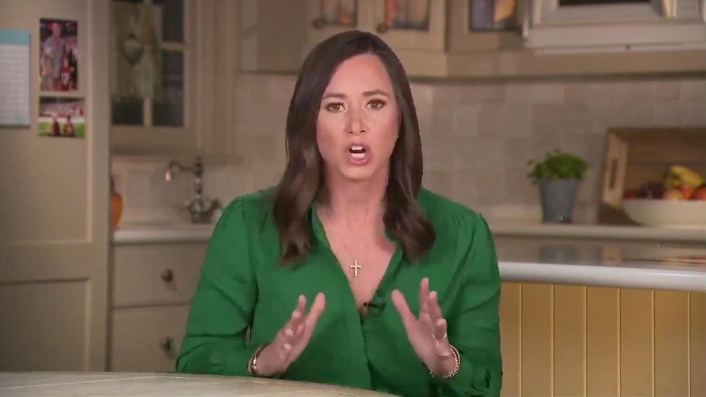 USA: Katie Britt während ihrer Antwort-Rede zu Joe Biden