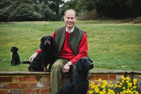 Prinz Edward, Bruder des Königs, Charles III., wird 60