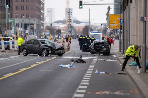 Der Unfall, bei dem eine Mutter und ihr Kind starben, ereignete sich in der Leipziger Straße in Berlin-Mitte