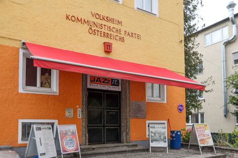 Das Volksheim der Kommunistischen Partei Österreichs in Salzburg