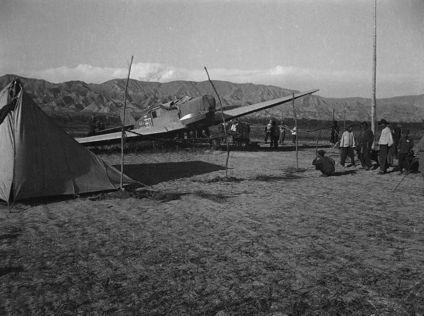 Notlandung bei Nienpe