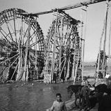 Schöpfräder mit einem Durchmesser von bis zu 20 Metern