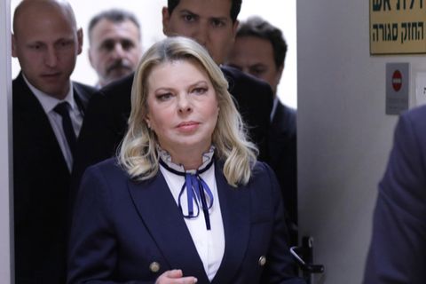 Sara Netanjahu, Ehefrau des israelischen Ministerpräsidenten Benjamin Netanjahu