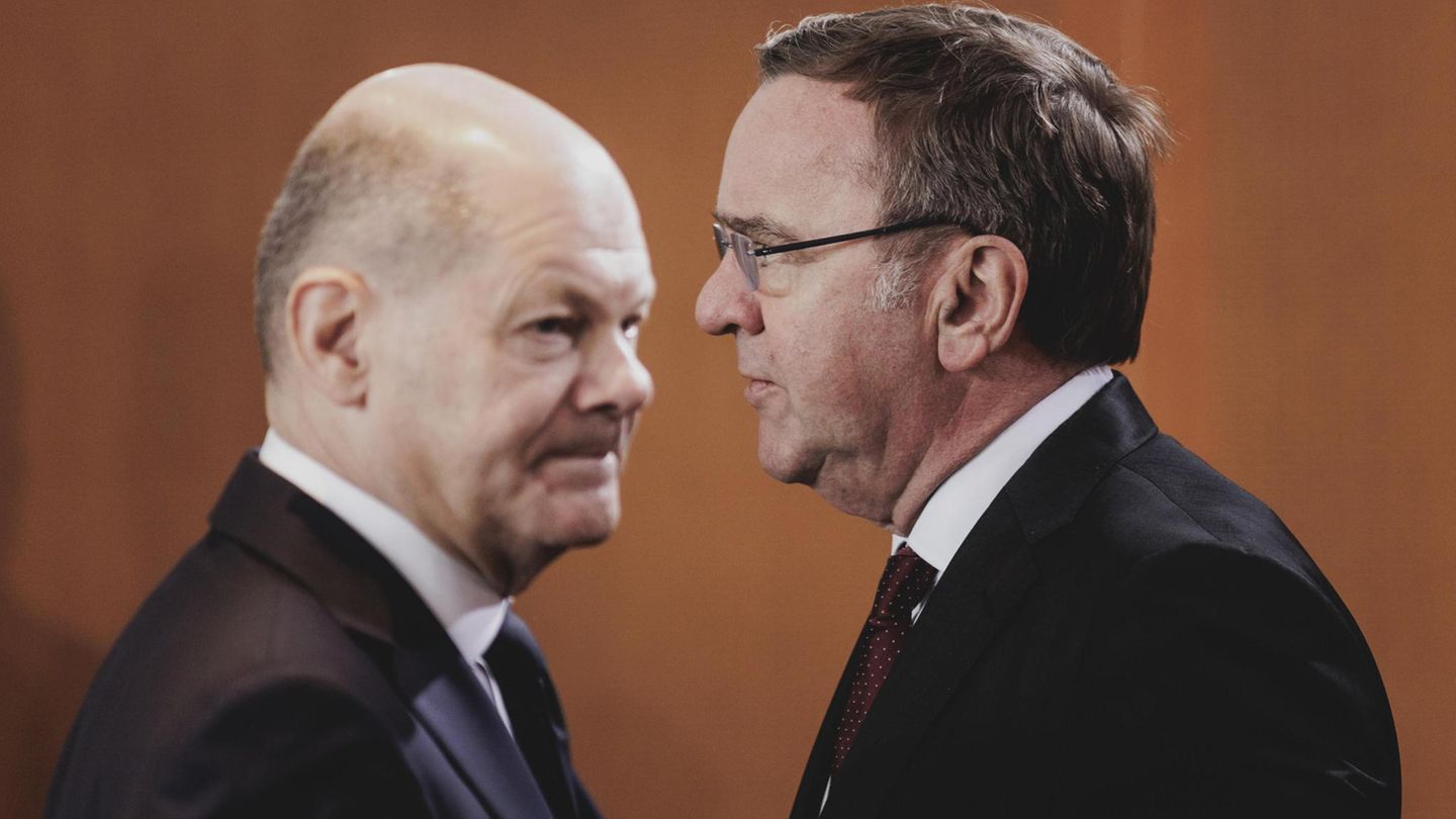Olaf Scholz und Boris Pistorius