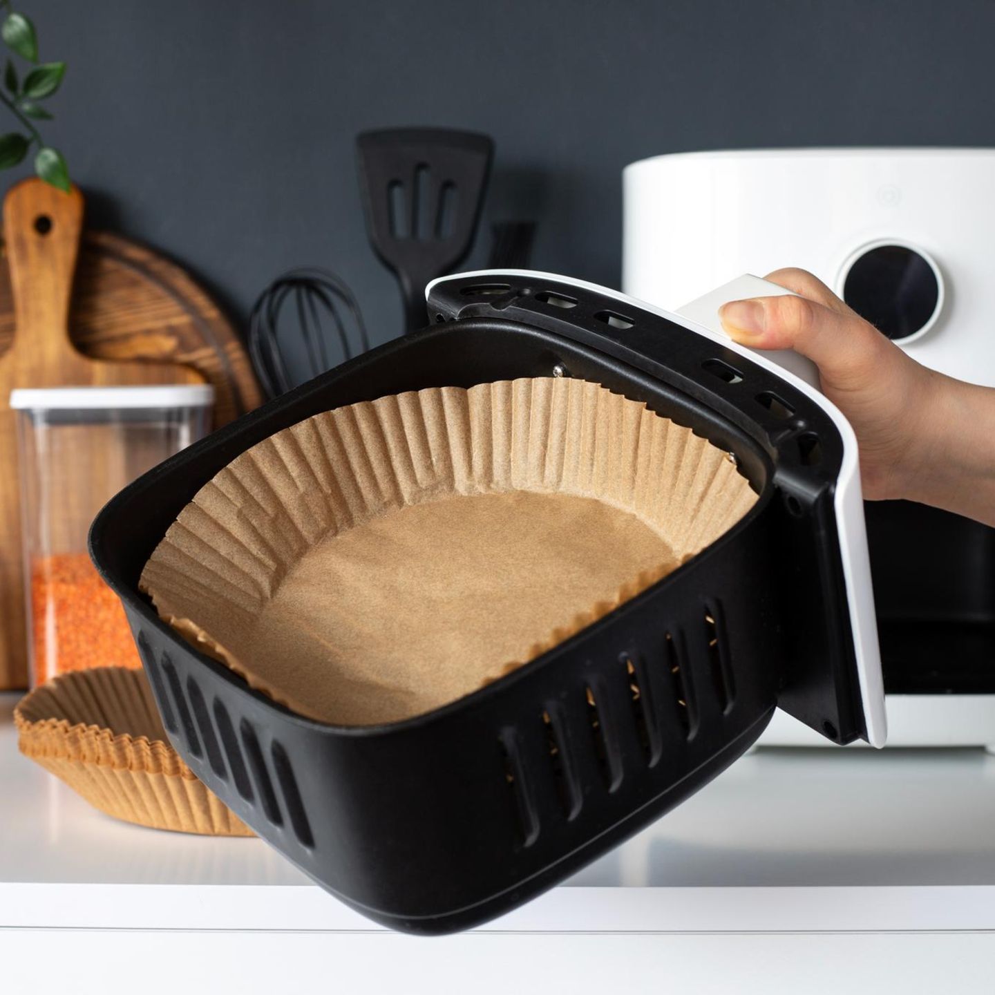 Einweg-Wachspapier für Ihre Fritteuse