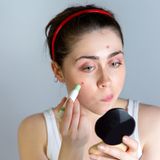 Pickel auf gar keinen Fall überschminken?! Ach was ...