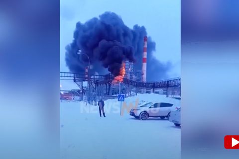 Ukraine greift russische Industrieanlagen mit Drohnen an