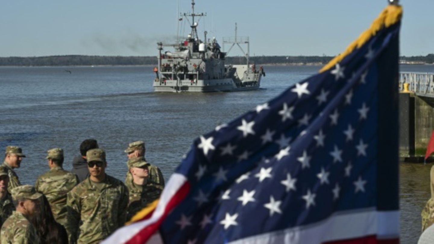 US-Militärschiffe zu Bau von Hafen im Gazastreifen aufgebrochen