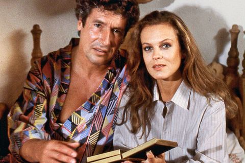 Andrea L'Arronge mit Volker Brandt in der ZDF-Serie "Die Schwarzwaldklinik"