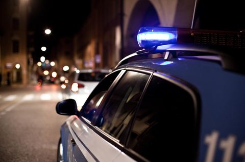 Polizeistreife in Italien als Symbolfoto für Verkehrskontrolle einer 103-Jährigen