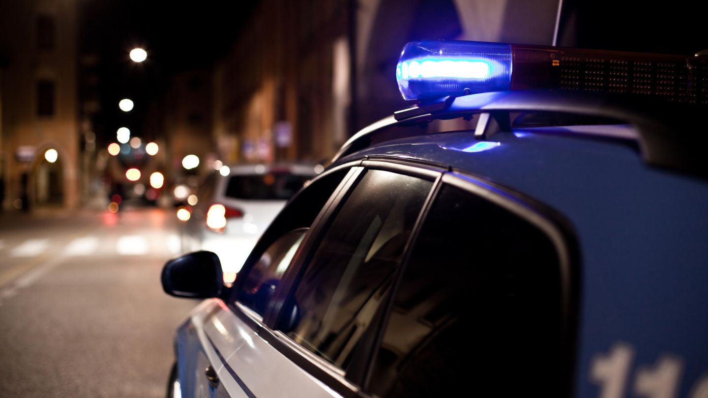 Polizeistreife in Italien als Symbolfoto für Verkehrskontrolle einer 103-Jährigen