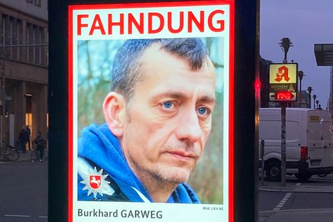 Fahndungsplakat zeigt mutmaßlichen früheren RAF-Terroristen Burkhard Garweg