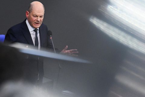 Bundeskanzler Olaf Scholz (SPD)