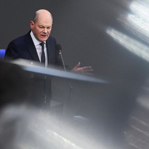 Bundeskanzler Olaf Scholz (SPD)