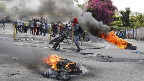 Haiti in Flammen: Seit Gangs die Hauptstadt Port-au-Prince kaperten, versinkt der krisengebeutelte Karibikstaat im Chaos