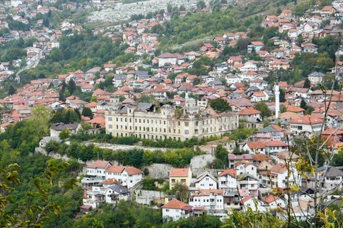 Auch die Bewohner von Bosniens Hauptstadt Sarajevo spürten das Erdbeben (Archivbild)