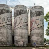 Das größten Bier Dosen stehen in La Crosse, Wisconsin, USA.