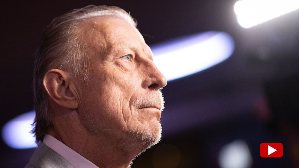 Der ehemalige Fußballtrainer Christoph Daum besucht die Premiere von "Daum – Triumph & Skandale" in Köln