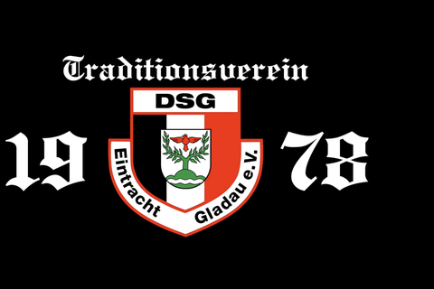 Das Vereinswappen der DSG Eintracht Gladau: "Dieses Urteil zeigt, wie schwer es ist, Extremismus zu bekämpfen"