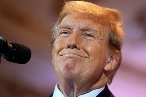 Donald Trump bei einem Auftritt in Florida