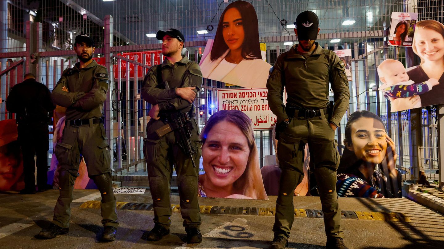 Geisel-Protest in Tel Aviv