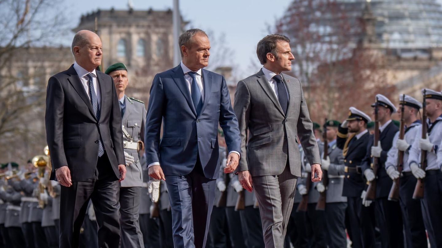 Ukraine: Weimar Triangle promises “even more weapons”