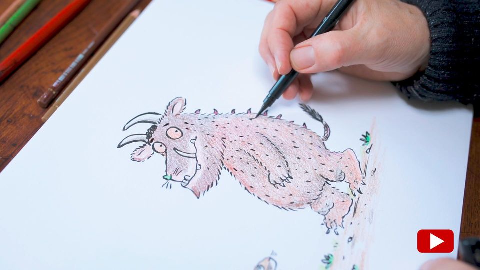 Der Grüffelo: So entsteht das beliebte Kinderbuch-Monster (Video)