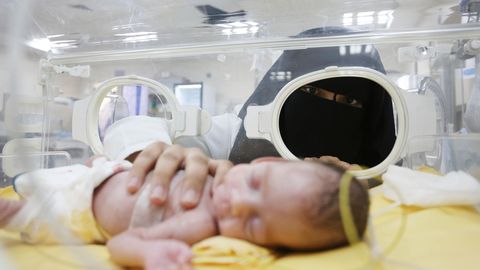 Baby in Gaza