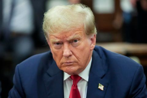 Donald Trump im Gericht