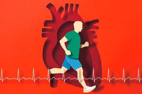 Illustration, Herz, Gesundheit, Gendermedizin, Sport, Schlafen etc.