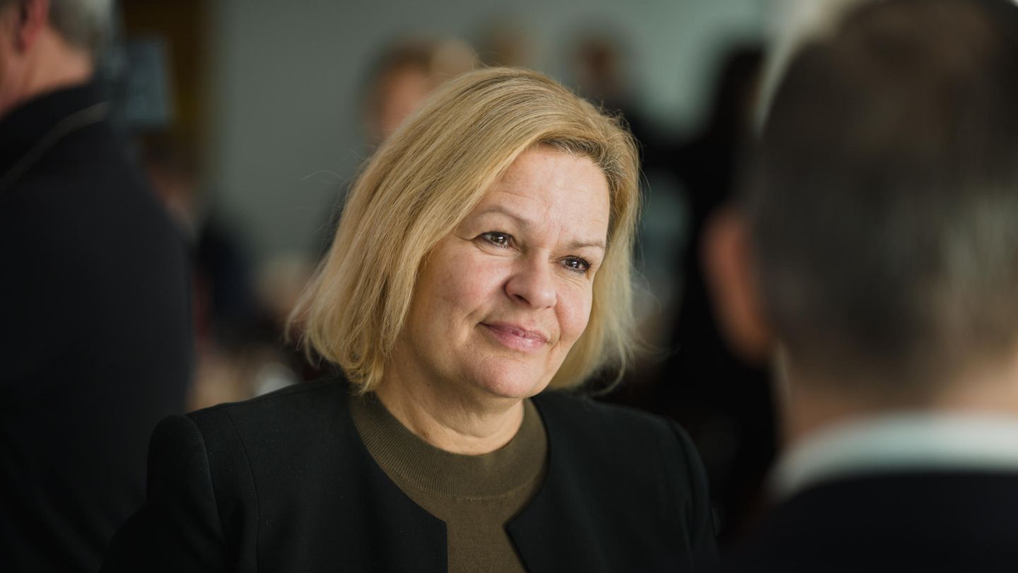 Bundesinnenministerin Nancy Faeser (SPD)
