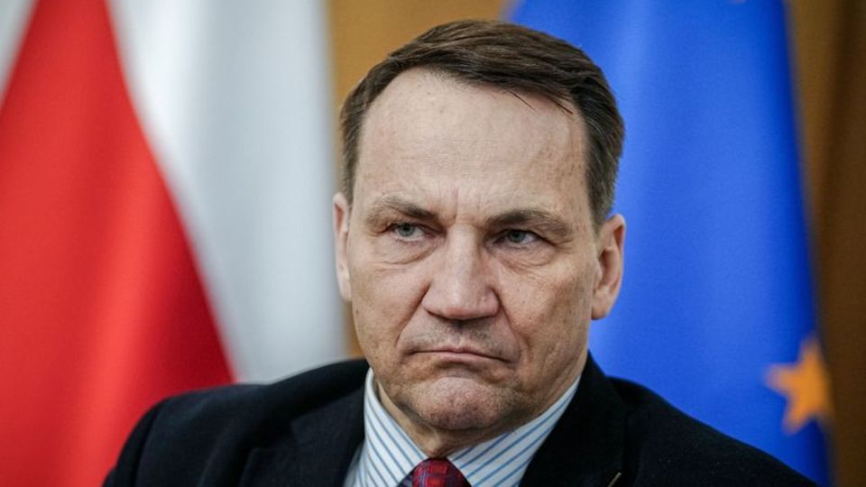Polens Außenminister Radosław Sikorski