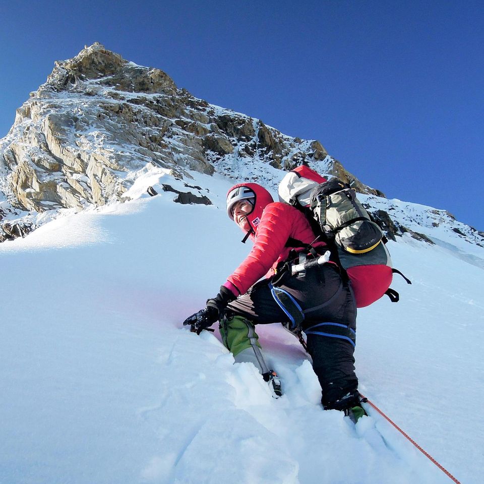 Gerlinde Kaltenbrunner auf der K2 Expedition 2011