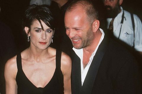 Demi Moore und Bruce Willis waren 13 Jahre verheiratet, hier sind sie 1997 bei einer Filmpremiere zu sehen