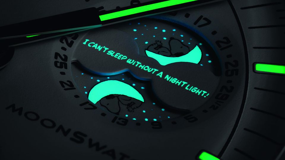 Swatch Omega Moonswatch Moonphase